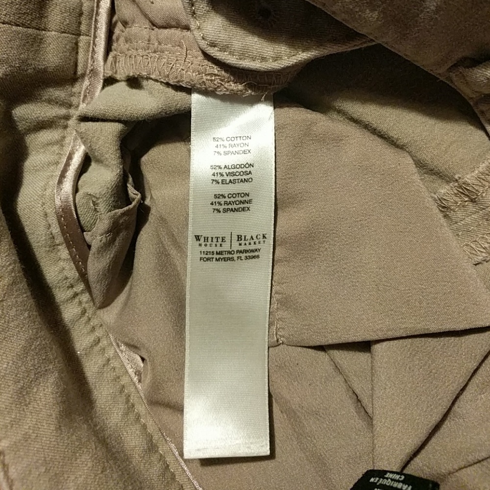 WHBM Slim Crop Pants - Picture 7 of 8
